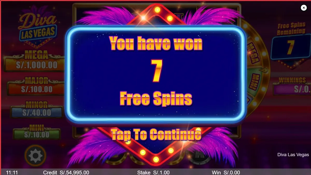 Tampilan visual slot Diva Las Vegas dengan nuansa neon dan panggung kasino